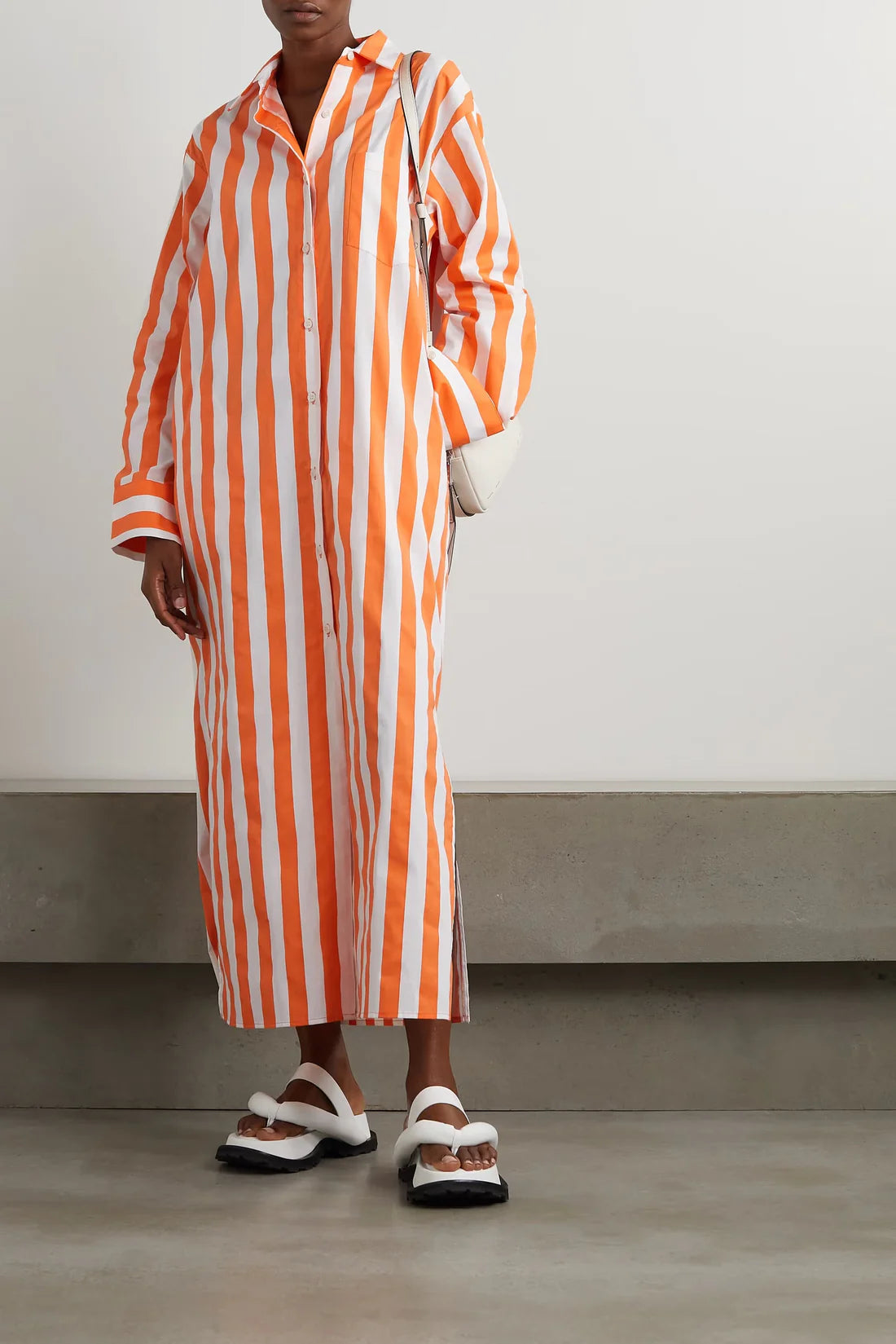 Women's Rayon Blend Long-Sleeve Cala Shirt Dress